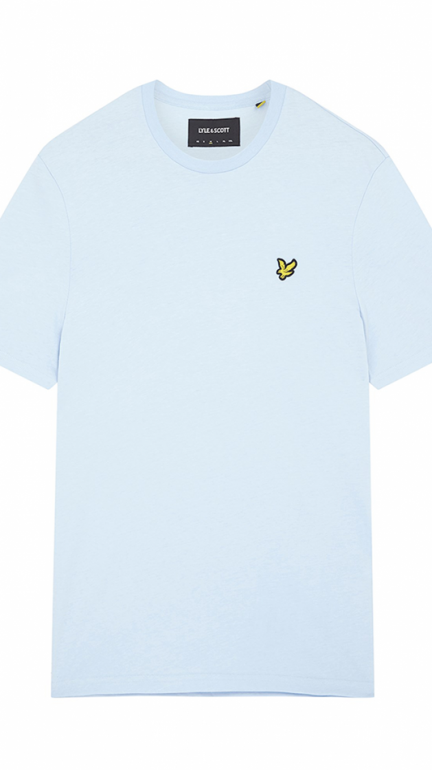 Plain t-shirt W487-Ligth Blue