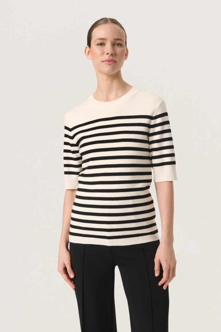 SLSpina striped tee 303047-White wi