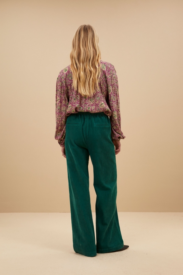 odin cord pant 423-Evergreen