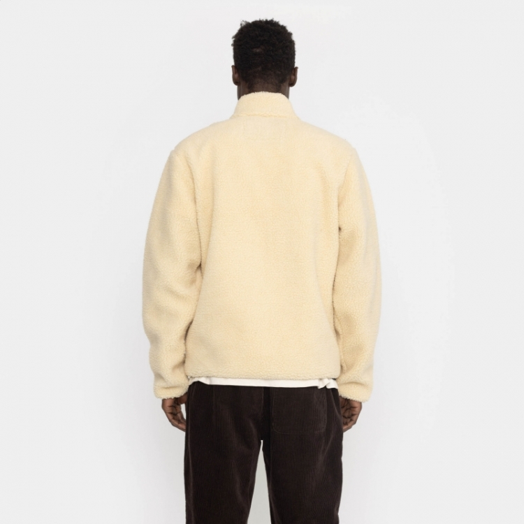 Pocket teddy jacket Offwhite