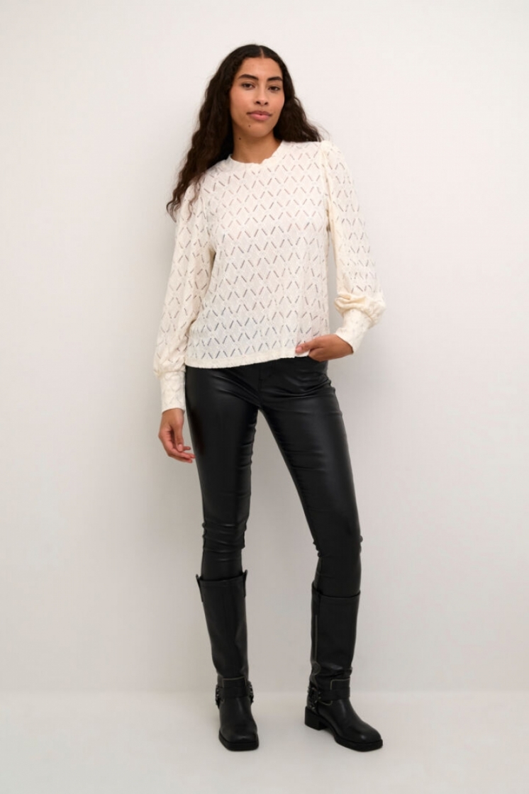 KAtine lace blouse 110602-Chalk