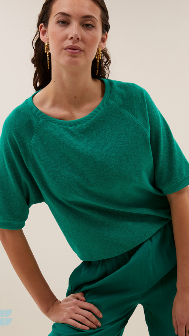 Neva slub top 438-green lake
