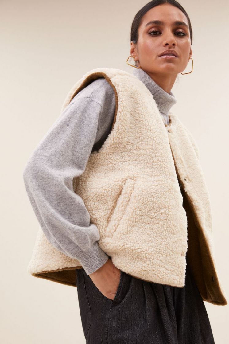 Joelle wool jacktet 735-camel