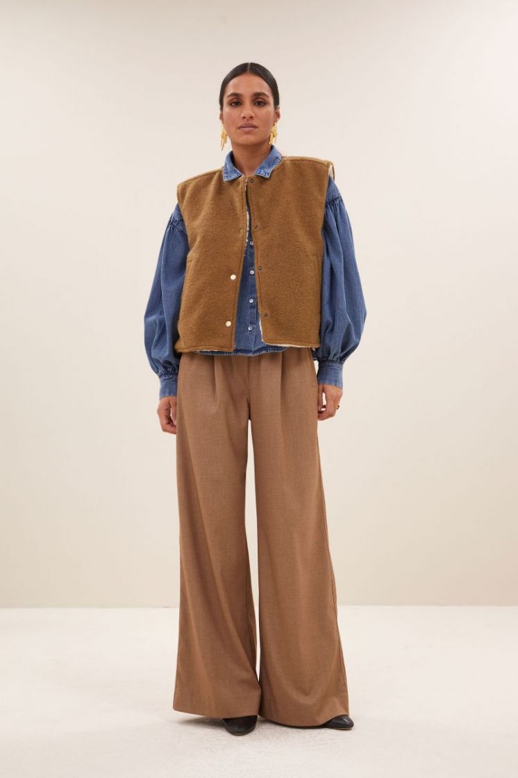 Joelle wool jacktet 735-camel