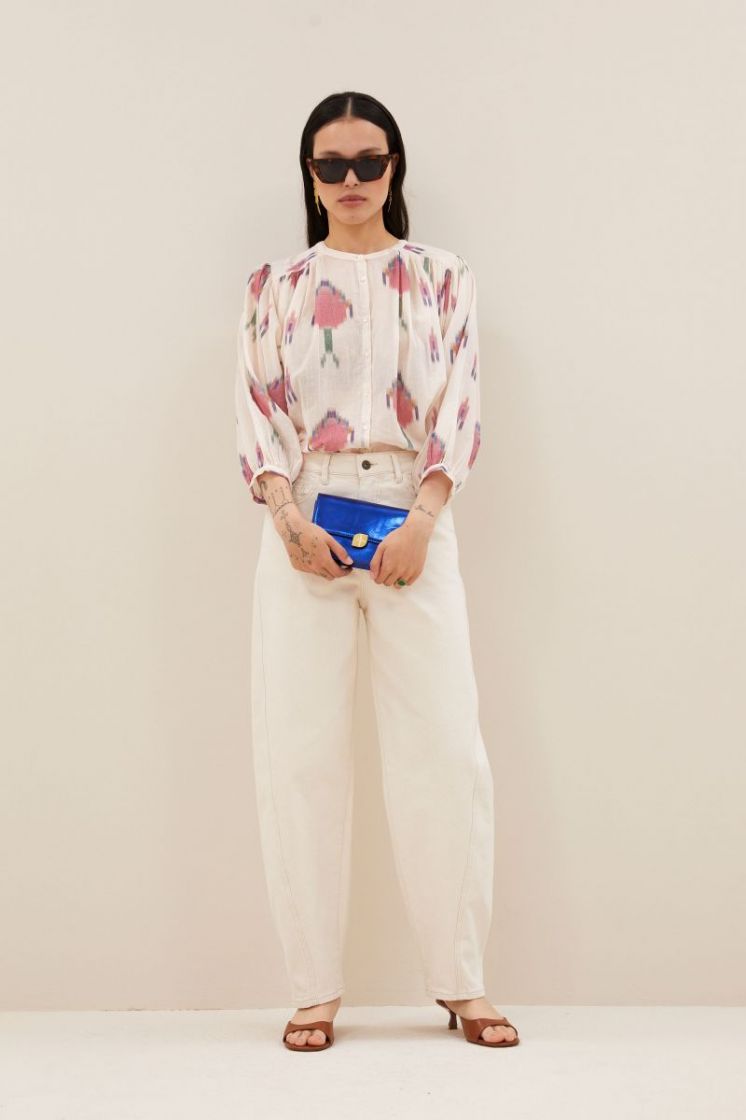 Becky Ikat Blouse 1325-Spring Ika