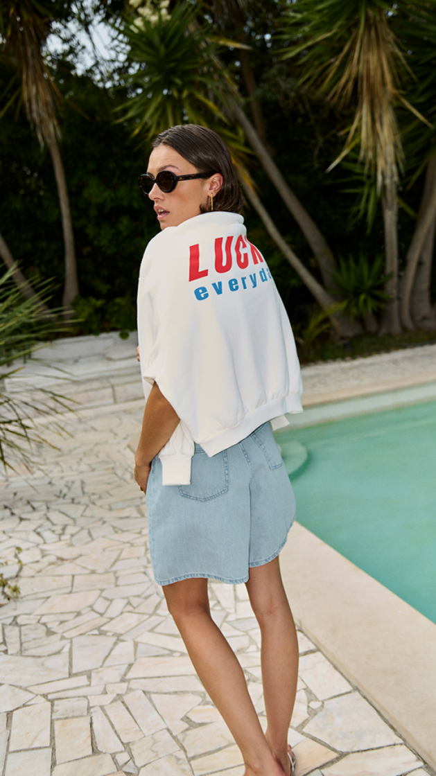 Bibi Lucky Everyday Sweater 010-off white