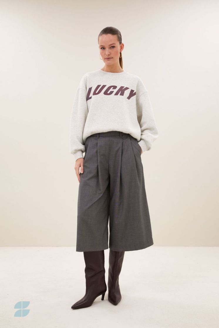 Lili Speed Sweater 815-Light grey