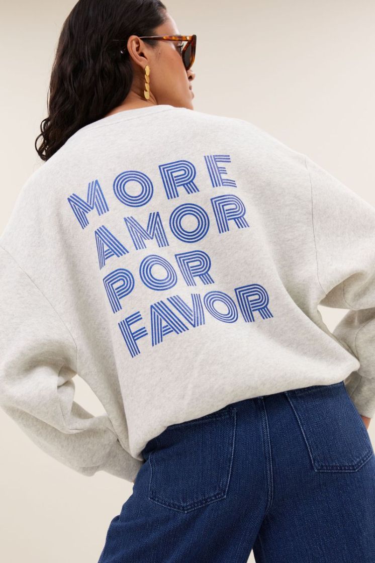 Lili Amor Sweater 815-Light grey